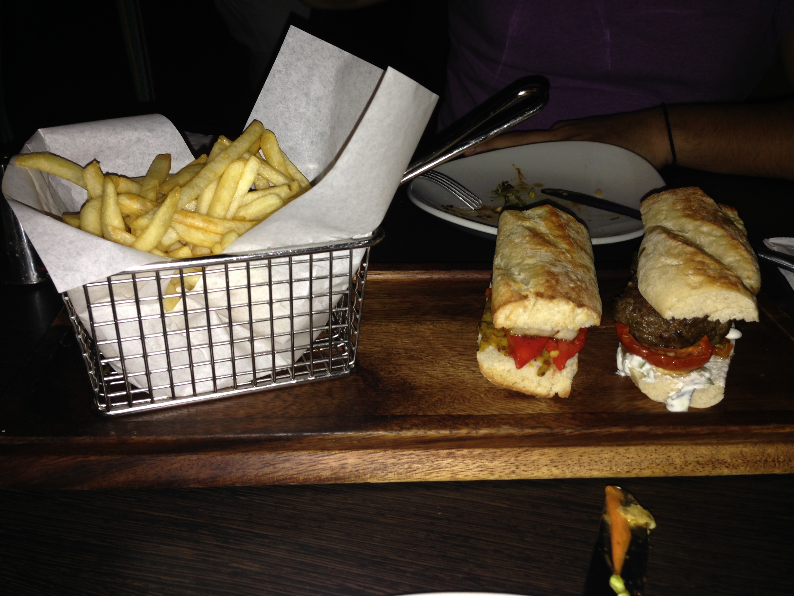 Sliders & Fries @ Koi