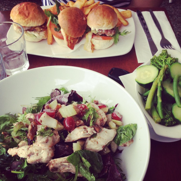 Sliders & Salad @ Little Beans