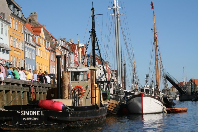 The Coloured Buildings in Copenhagen 