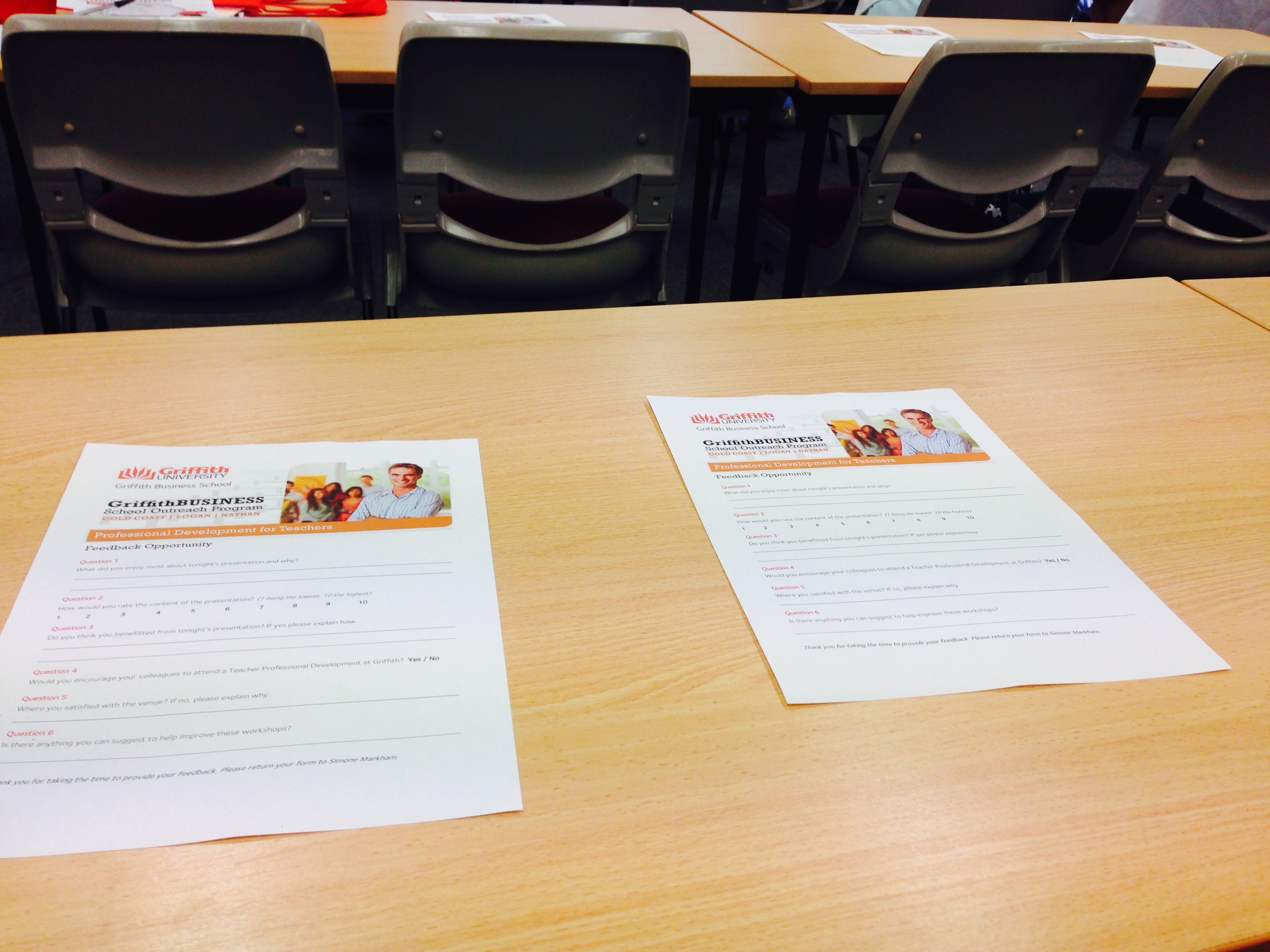 Business Teacher's Profession Development Class