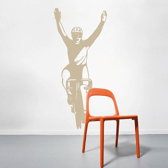 Victory Cyclist by Trendy Wall Designs