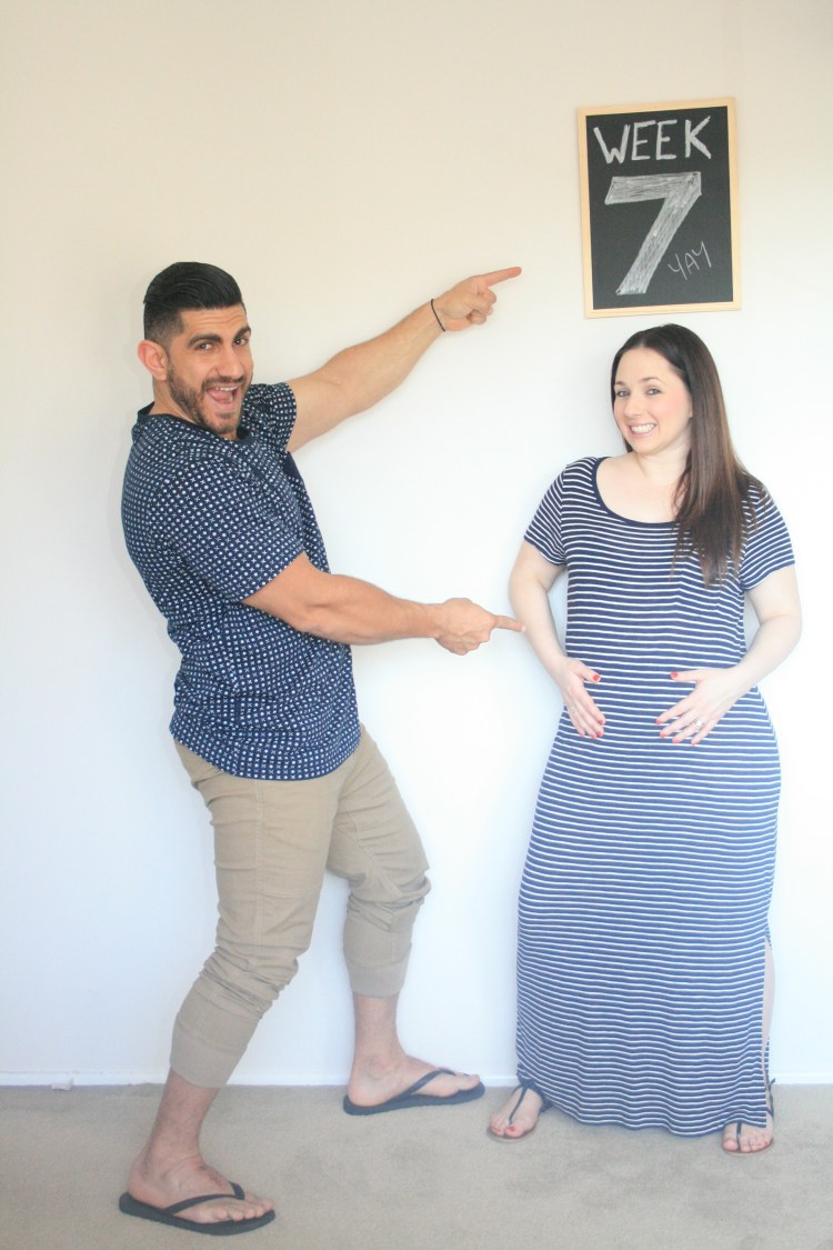 Baby Bump Week 7