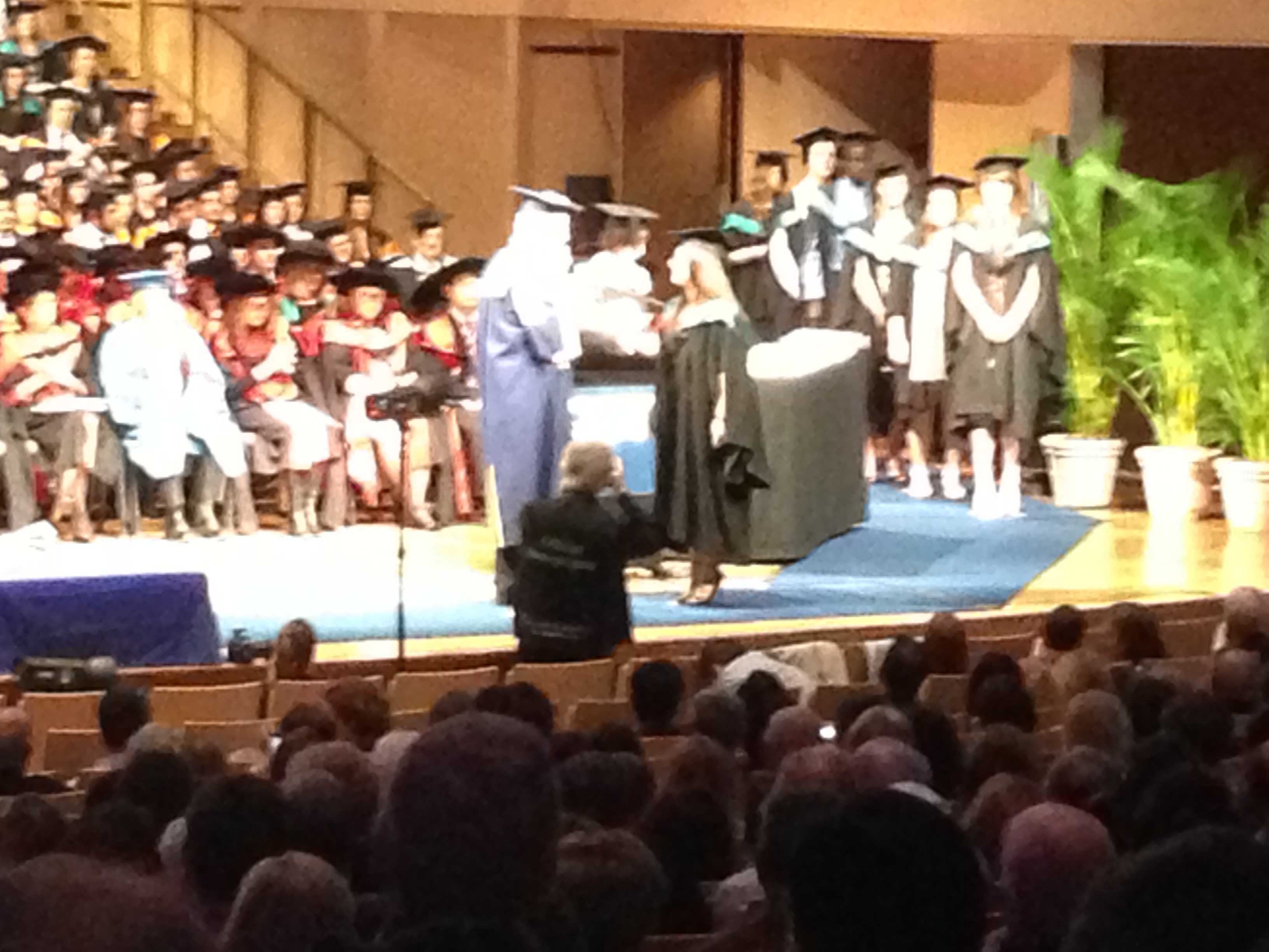 Sia's Graduation 2014