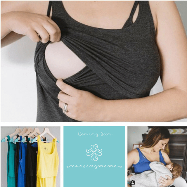 Nursing Mamas Breastfeeding Tops
