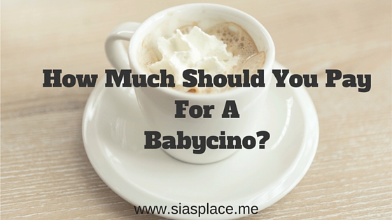 How Much Should You Pay For A&nbsp;Babycino?